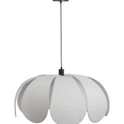 Leen Bakker Hanglamp Belle - off-white - 120xØ68 cm Outlet