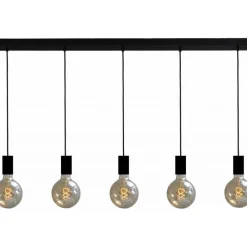 Urban Interiors Hanglamp Bulby 5-lichts Zwart