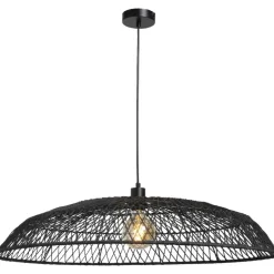 Leen Bakker Hanglamp Estee - zwart - 120xØ80 cm Discount