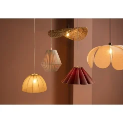 Leen Bakker Hanglamp Feline grijs E27 80x30x30 cm Online