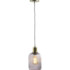 Leen Bakker Hanglamp Femme - roze - 120x25xØ14 cm Outlet