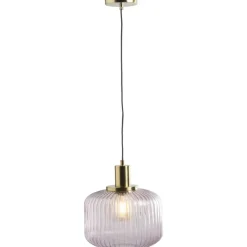 Leen Bakker Hanglamp Femme - roze - 120x25x25 cm Clearance