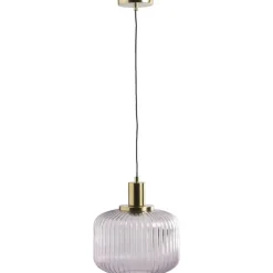 Leen Bakker Hanglamp Femme - roze - 120x25x25 cm Clearance