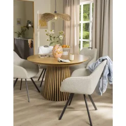 Leen Bakker Hanglamp Noam - bruin - 120x60x63 cm Hot