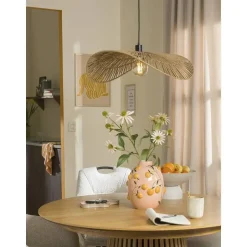 Leen Bakker Hanglamp Noam - bruin - 120x60x63 cm Hot