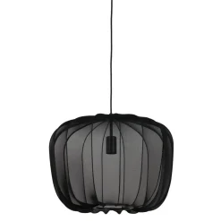 Light & Living Hanglamp Plumeria - Zwart - Ø50cm New