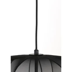 Light & Living Hanglamp Plumeria - Zwart - Ø50cm New