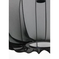 Light & Living Hanglamp Plumeria - Zwart - Ø50cm New