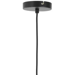 Light & Living Hanglamp Plumeria - Zwart - Ø50cm New