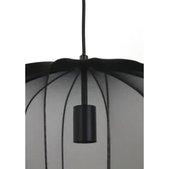 Light & Living Hanglamp Plumeria - Zwart - Ø50cm New