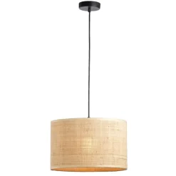 Leen Bakker Hanglamp Romana - naturel - Ø35x120 cm Discount