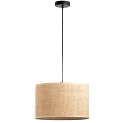 Leen Bakker Hanglamp Romana - naturel - Ø35x120 cm Discount