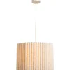 Leen Bakker Hanglamp Rune naturel E27 - 120xØ40 cm Sale