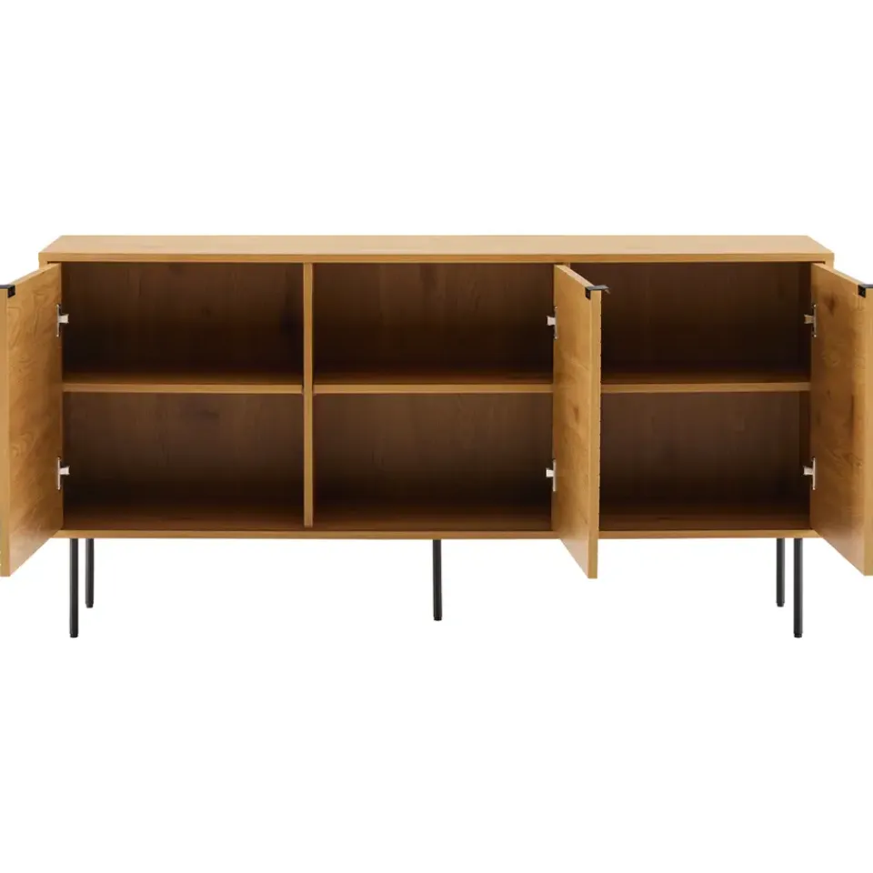 Happy Garden Buffet STINNA - Bruin - Spaanplaat Clearance