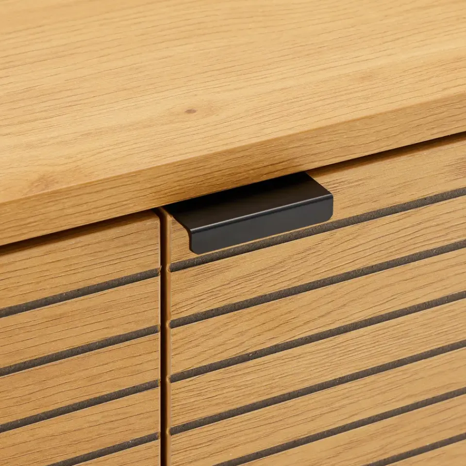 Happy Garden Buffet STINNA - Bruin - Spaanplaat Clearance