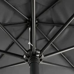 Happy Garden Parasol HAPUNA - Grijs - Aluminium Best