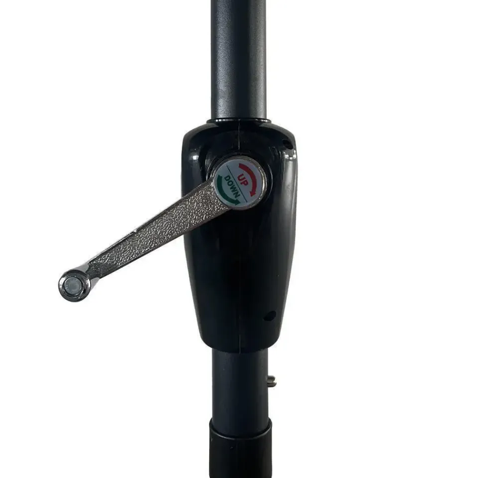 Happy Garden Parasol HAPUNA - Grijs - Aluminium Best