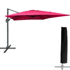 Happy Garden Parasol MOLOKAI - Roze - Aluminium Discount