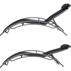 Happy Garden Transat GALAPAGOS - Zwart - Aluminium New