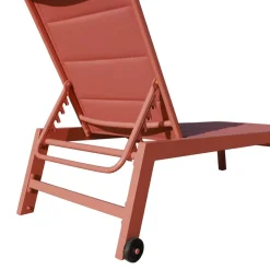 Happy Garden Zonnebaden BARBADOS - Oranje - Aluminium Clearance