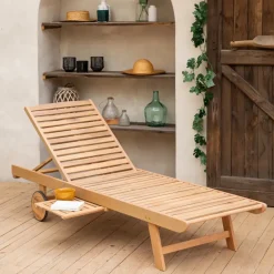 Happy Garden Zonnebaden KANAWA - Bruin - Acacia Outlet