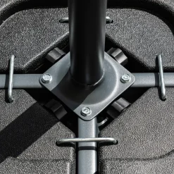 Happy Garden Zonnescherm QUIBERON - Zwart - Plastic Clearance