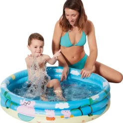 Merkloos Happy People Peppa Pig / Big opblaasbaar zwembad - 100 x 23 cm Clearance