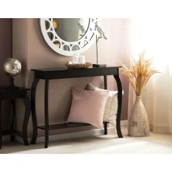 Beliani HARTFORD - Consoletafel - Zwart - MDF Sale