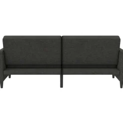 Dorel Home Hartford - 3-zits slaapbank in antraciet stof Clearance