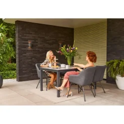 Hartman Comino dining tuintafel 163x105 cm. - Keramiek/Grijs Best