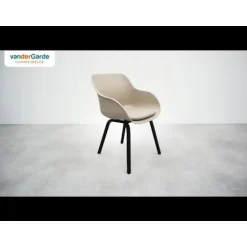 Hartman Le Soleil Element dining armstoel - Cotton white - 4 st. Hot