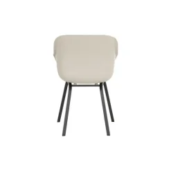 Hartman Le Soleil Element dining armstoel - Soft Taupe/Black - 4 st. New