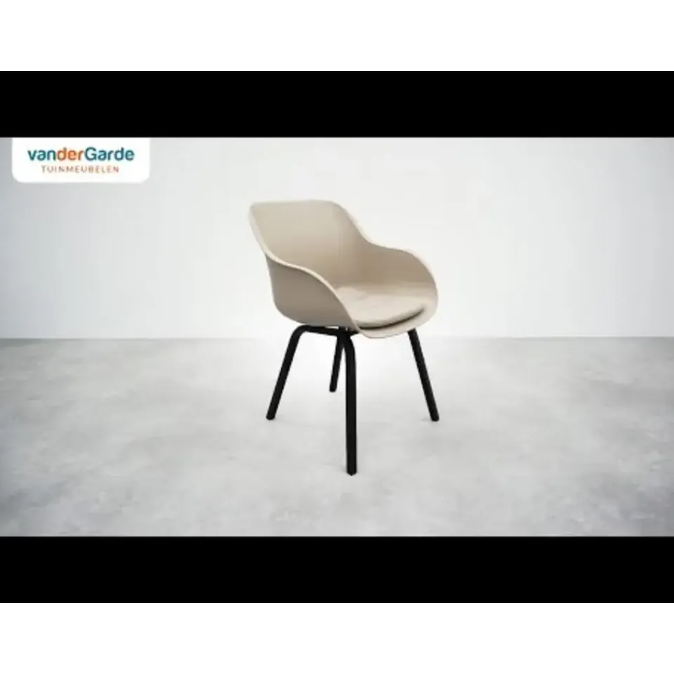 Hartman Le Soleil Element dining armstoel - Cotton white - 2 st.