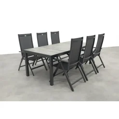 Hartman Napoli/Comino verstelbare tuinset (7-delig) - 223x105 cm Clearance
