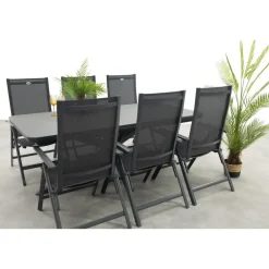 Hartman Napoli/Montreal verstelbare tuinset (7-delig) - 200-260x100 cm Hot