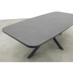 Hartman Napoli/Soreno deens ovale verstelbare tuinset 240x110 cm. - Licht grijs Outlet