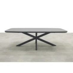 Hartman Napoli/Soreno deens ovale verstelbare tuinset 240x110 cm. - Licht grijs Outlet