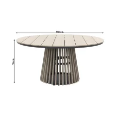 Hartman Sophie Element/GI Trinxa ronde tuinset - Ø148 cm Best