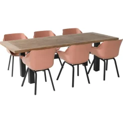 Hartman tuinset met Yasmani tuintafel Italian Terra Clearance