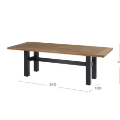 Hartman tuinset met Yasmani tuintafel Italian Terra Clearance