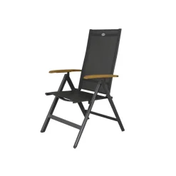 Hartman verstelbare tuinstoel Napoli - Teak armleuning Online
