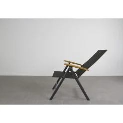 Hartman verstelbare tuinstoel Napoli - Teak armleuning Online