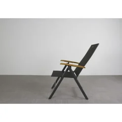 Hartman verstelbare tuinstoel Napoli - Teak armleuning Online