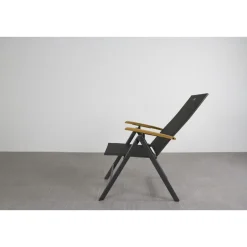 Hartman verstelbare tuinstoel Napoli - Teak armleuning Online