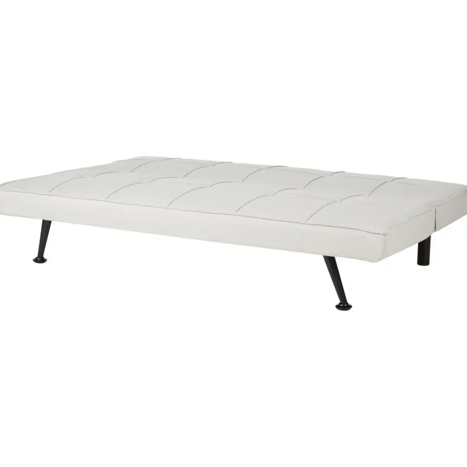 Beliani HASLE - Slaapbank 3-zits - Lichtbeige - Polyester Sale