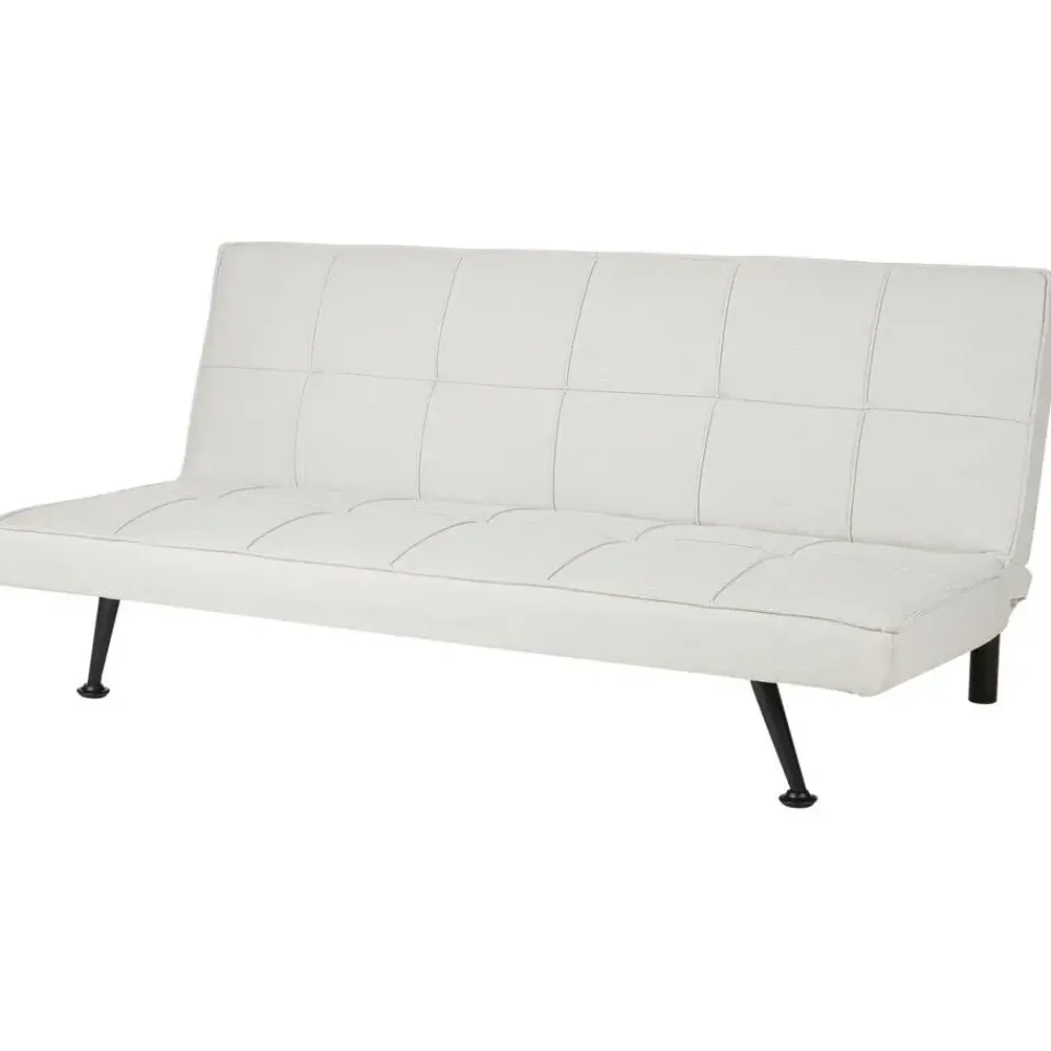 Beliani HASLE - Slaapbank 3-zits - Lichtbeige - Polyester Sale