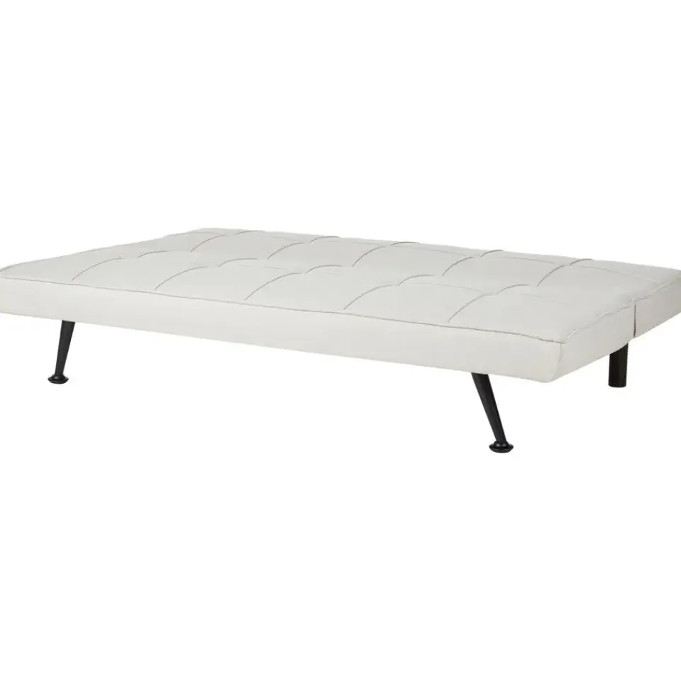 Beliani HASLE - Slaapbank 3-zits - Lichtbeige - Polyester Sale