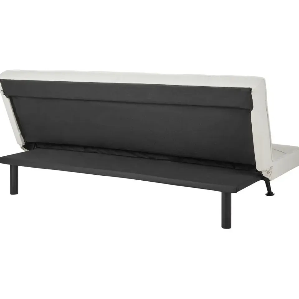 Beliani HASLE - Slaapbank 3-zits - Lichtbeige - Polyester Sale