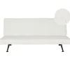 Beliani HASLE - Slaapbank 3-zits - Wit - Bouclé Sale