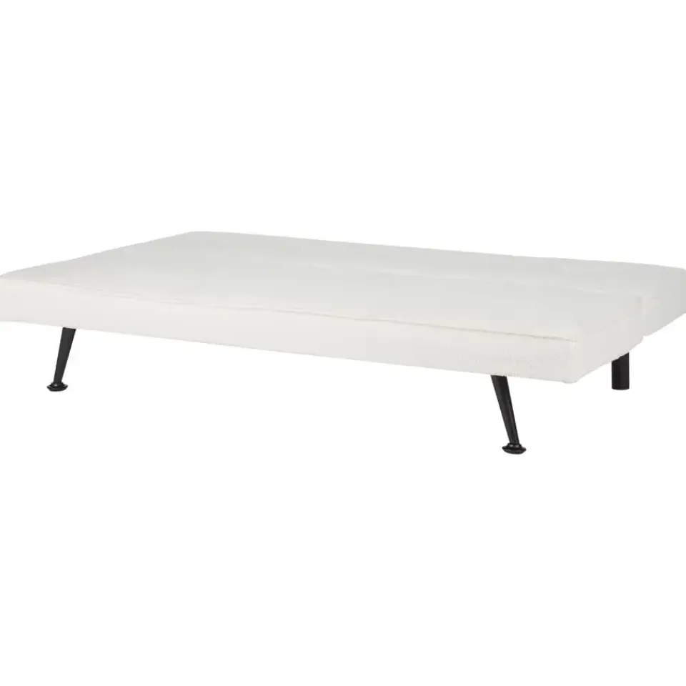 Beliani HASLE - Slaapbank 3-zits - Wit - Bouclé Sale